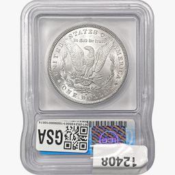 1880-O Morgan Silver Dollar ICG MS63