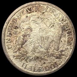 1872 Seated Liberty Half Dollar NICELY CIRCULATED