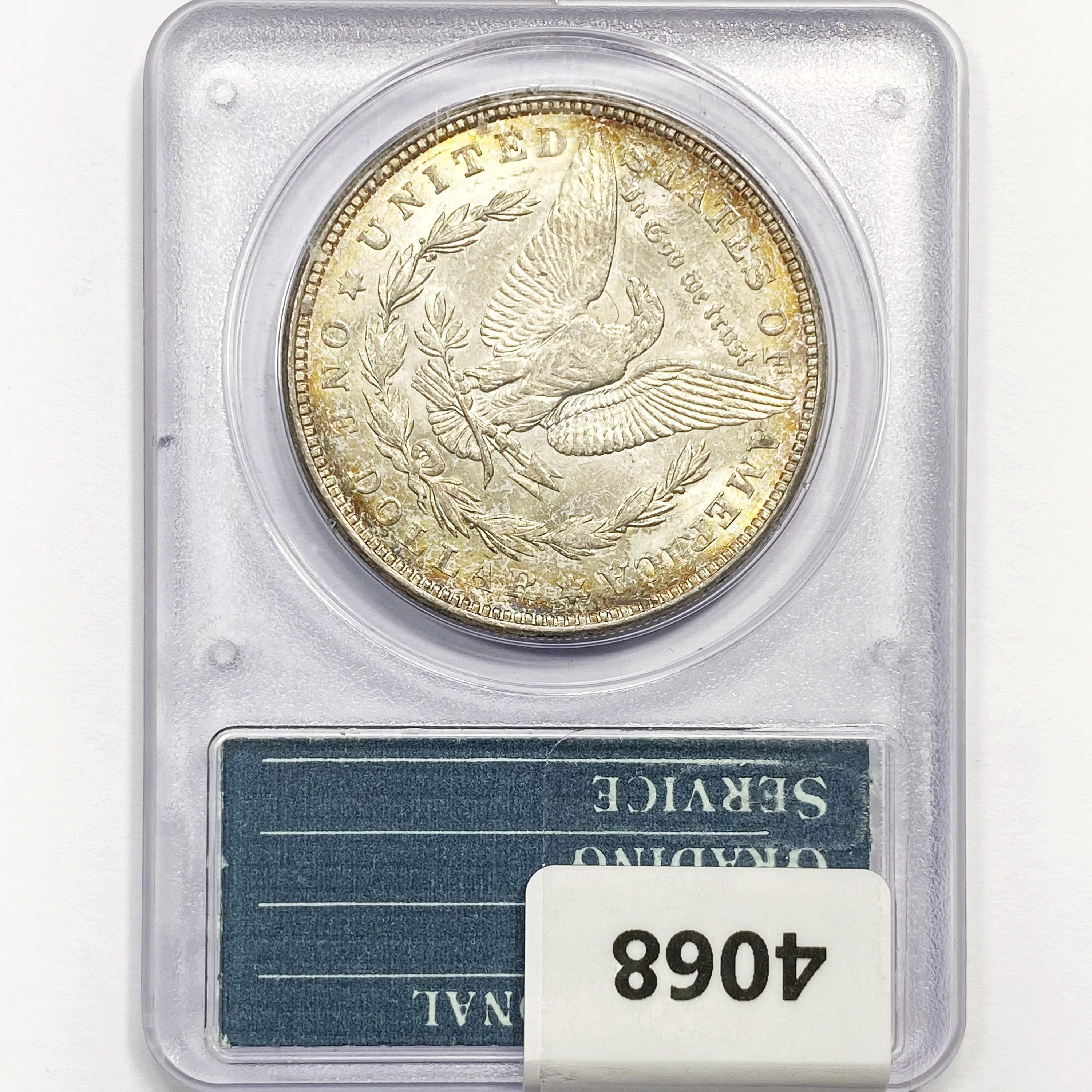 1921-D Morgan Silver Dollar PCGS MS63