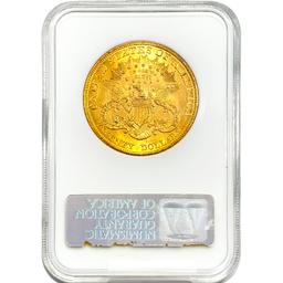 1904 $20 Gold Double Eagle NGC MS64