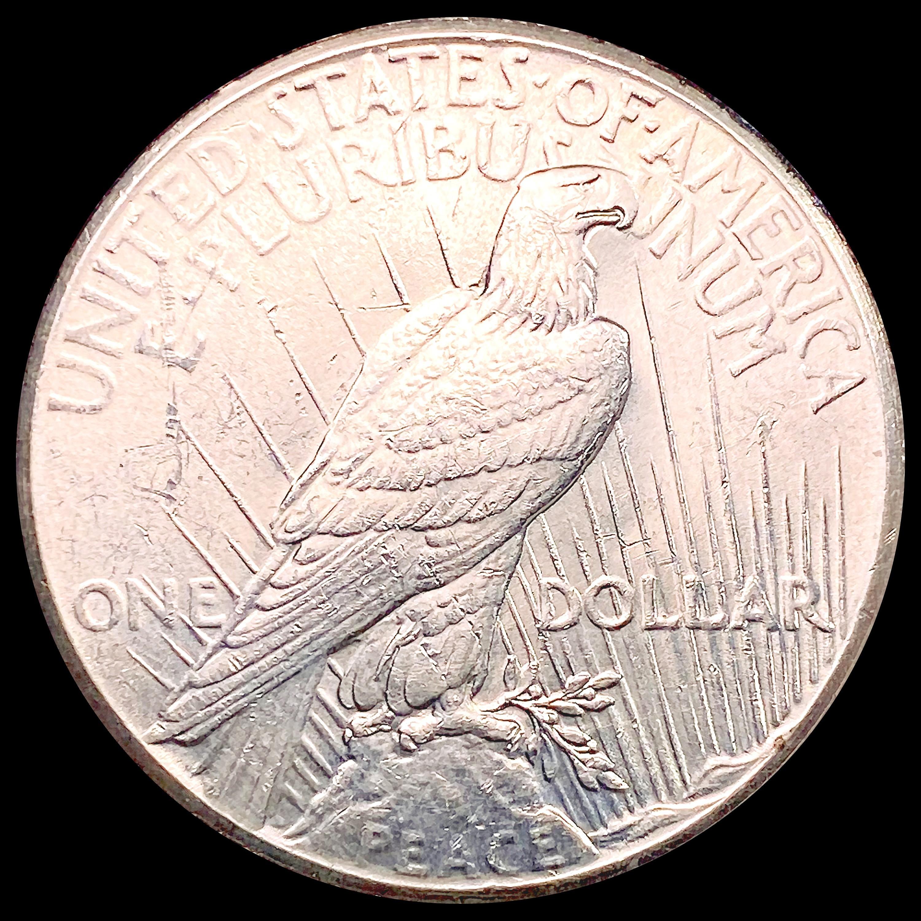 1927 Silver Peace Dollar CLOSELY UNCIRCULATED