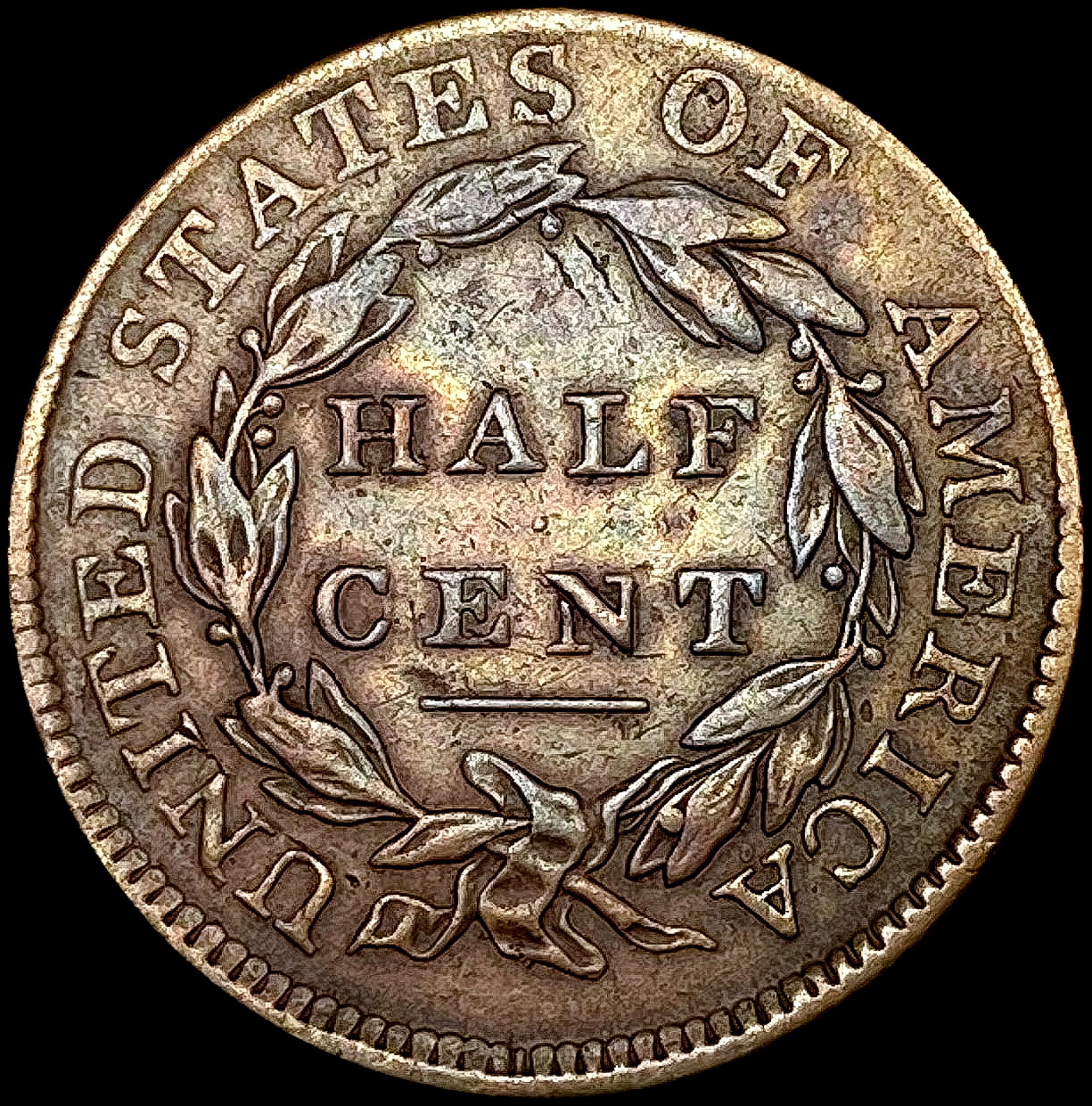 1809/6 Classic Head Half Cent CLOSELY UNCIRCULATED