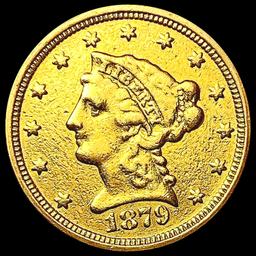 1879 $2.50 Gold Quarter Eagle CLOSELY UNCIRCULATED