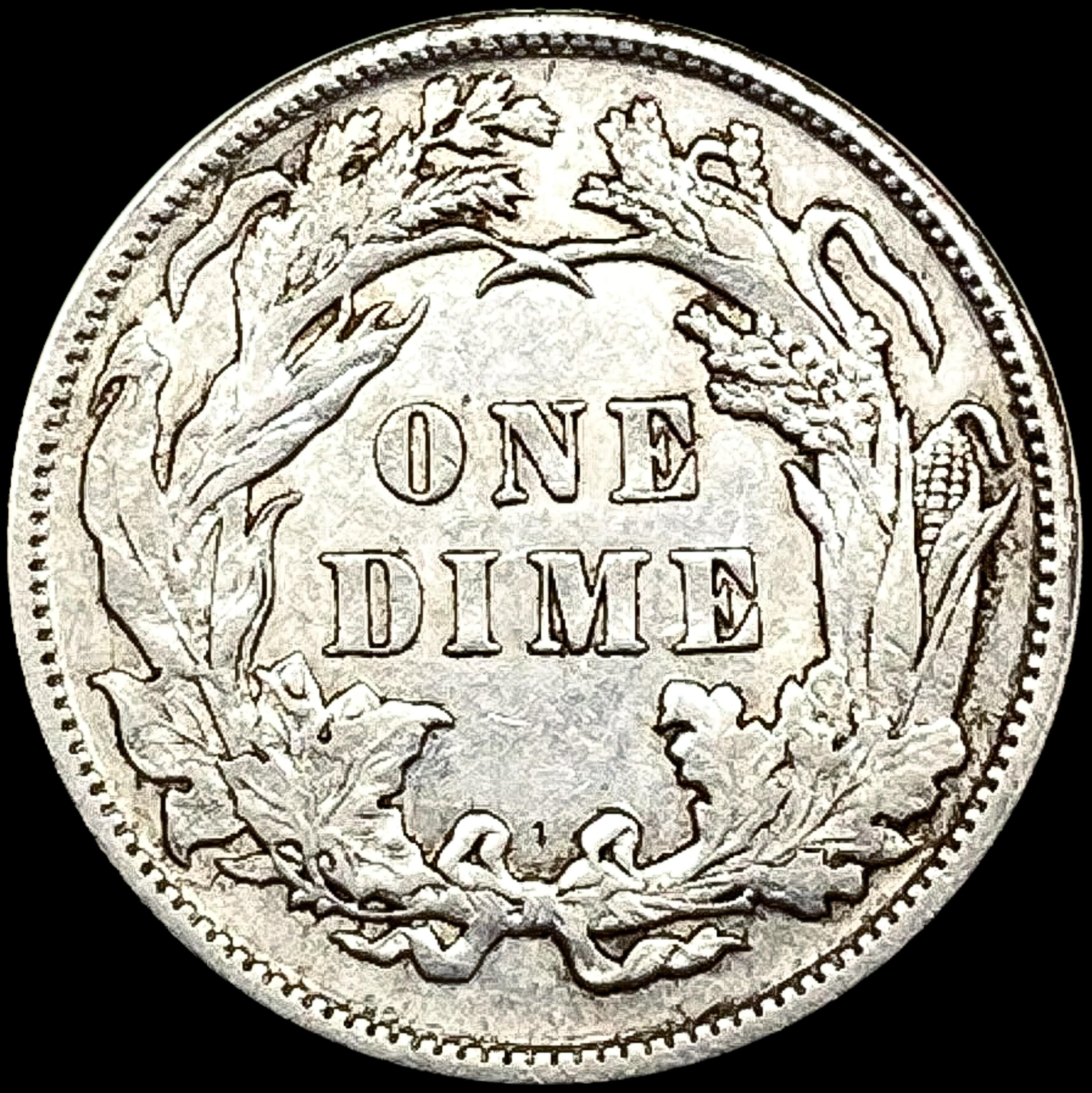 1890 Seated Liberty Dime CLOSELY UNCIRCULATED