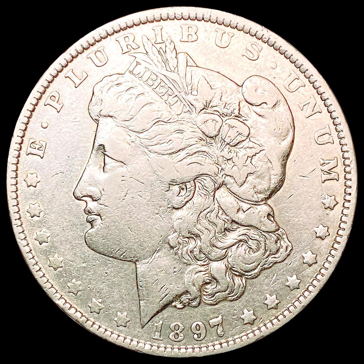 1897-O Morgan Silver Dollar CLOSELY UNCIRCULATED