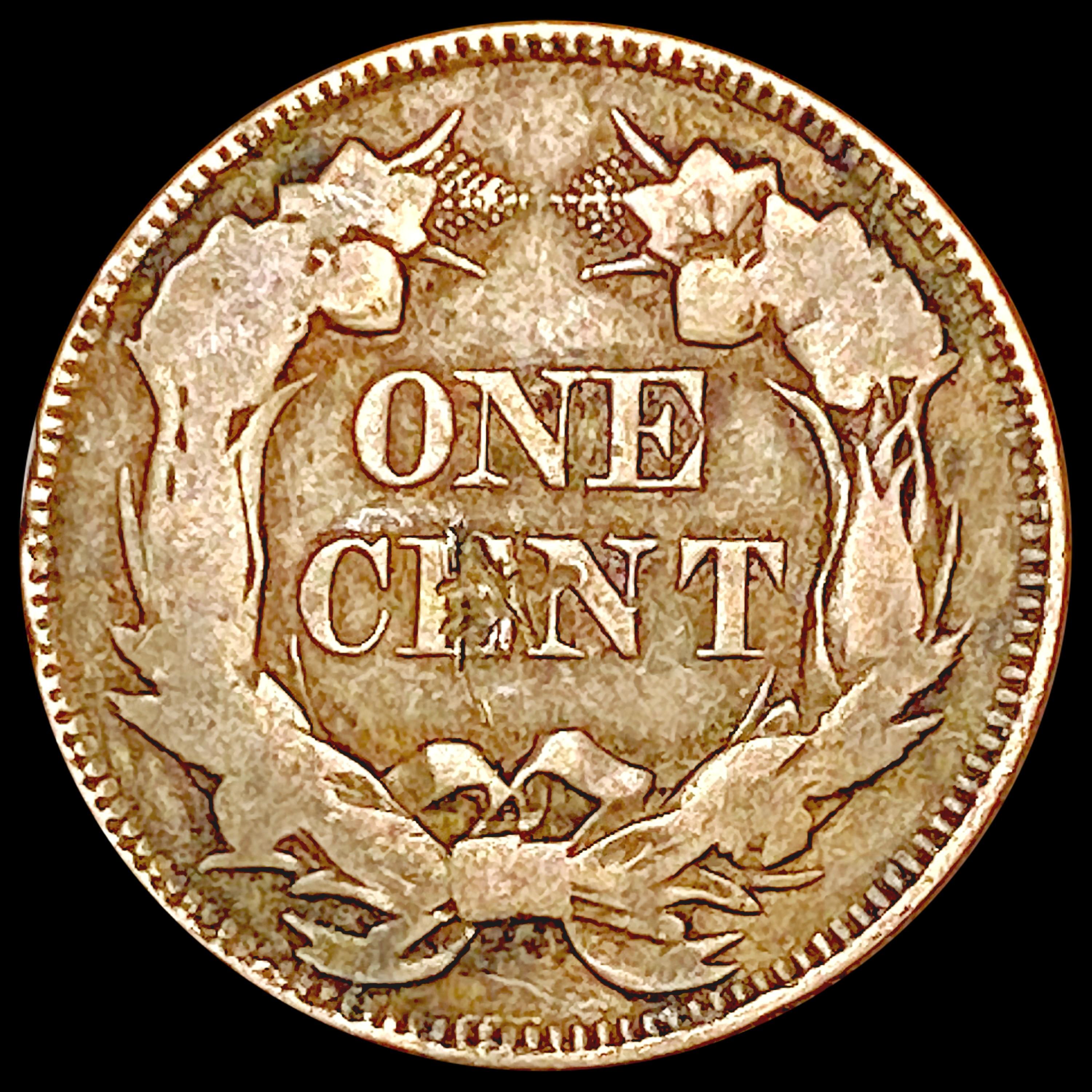 1857 Flying Eagle Cent LIGHTLY CIRCULATED