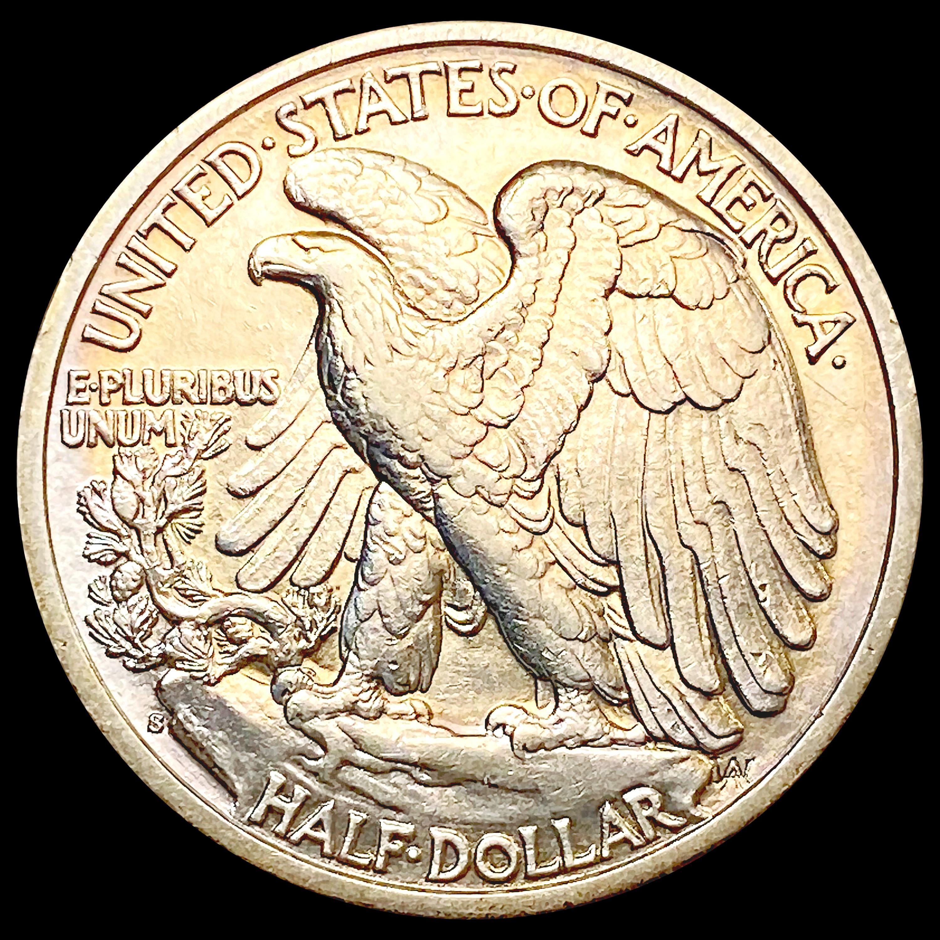 1939-S Walking Liberty Half Dollar CHOICE AU