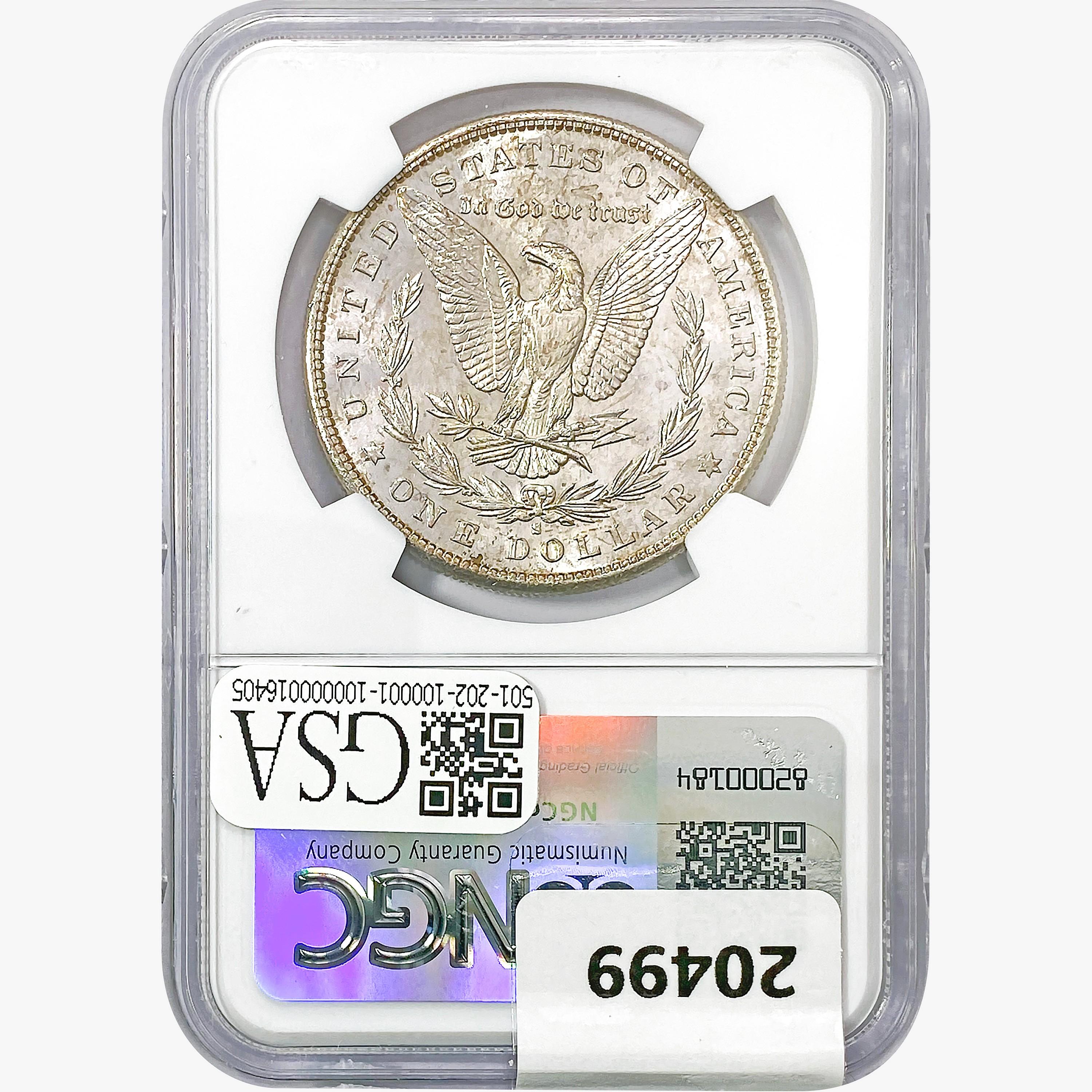 1881-S Morgan Silver Dollar NGC MS66+