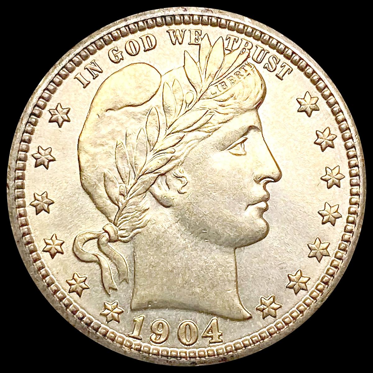 1904 Barber Quarter UNCIRCULATED