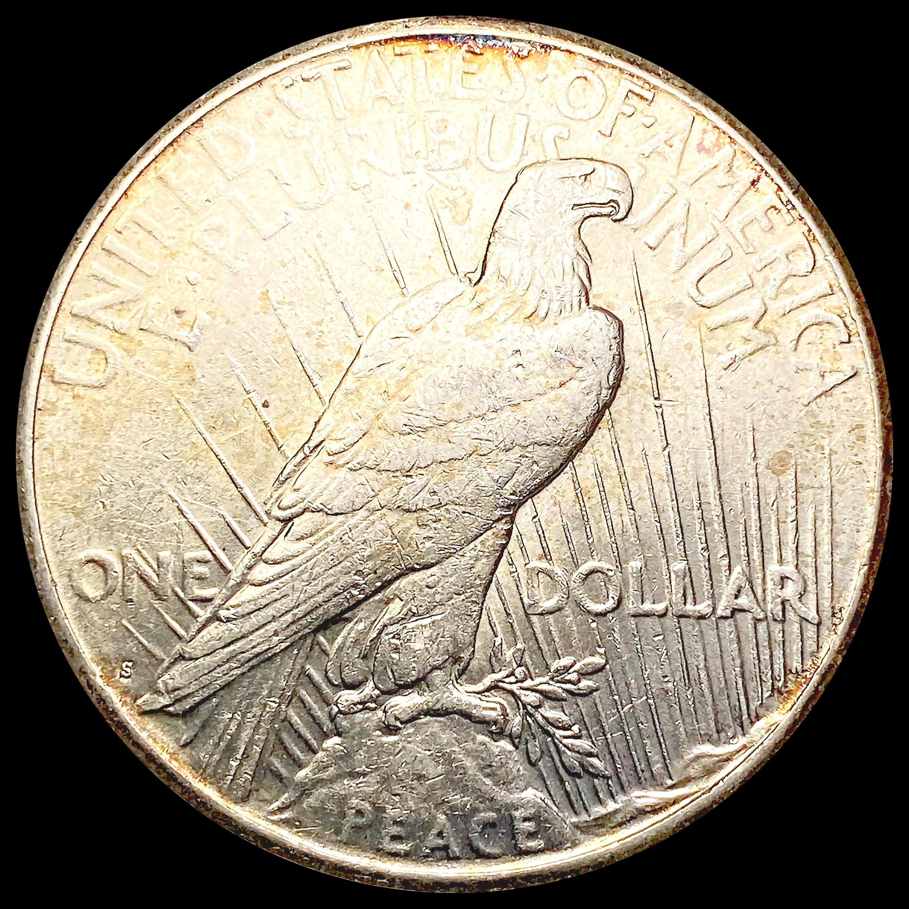 1924-S Silver Peace Dollar CLOSELY UNCIRCULATED