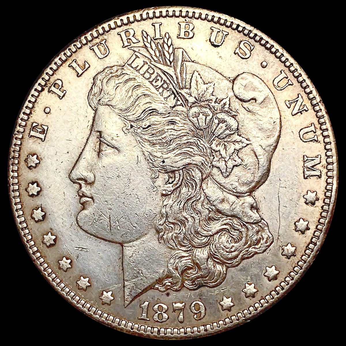 1879-S 7TF Rev 78 Morgan Silver Dollar CLOSELY UNC