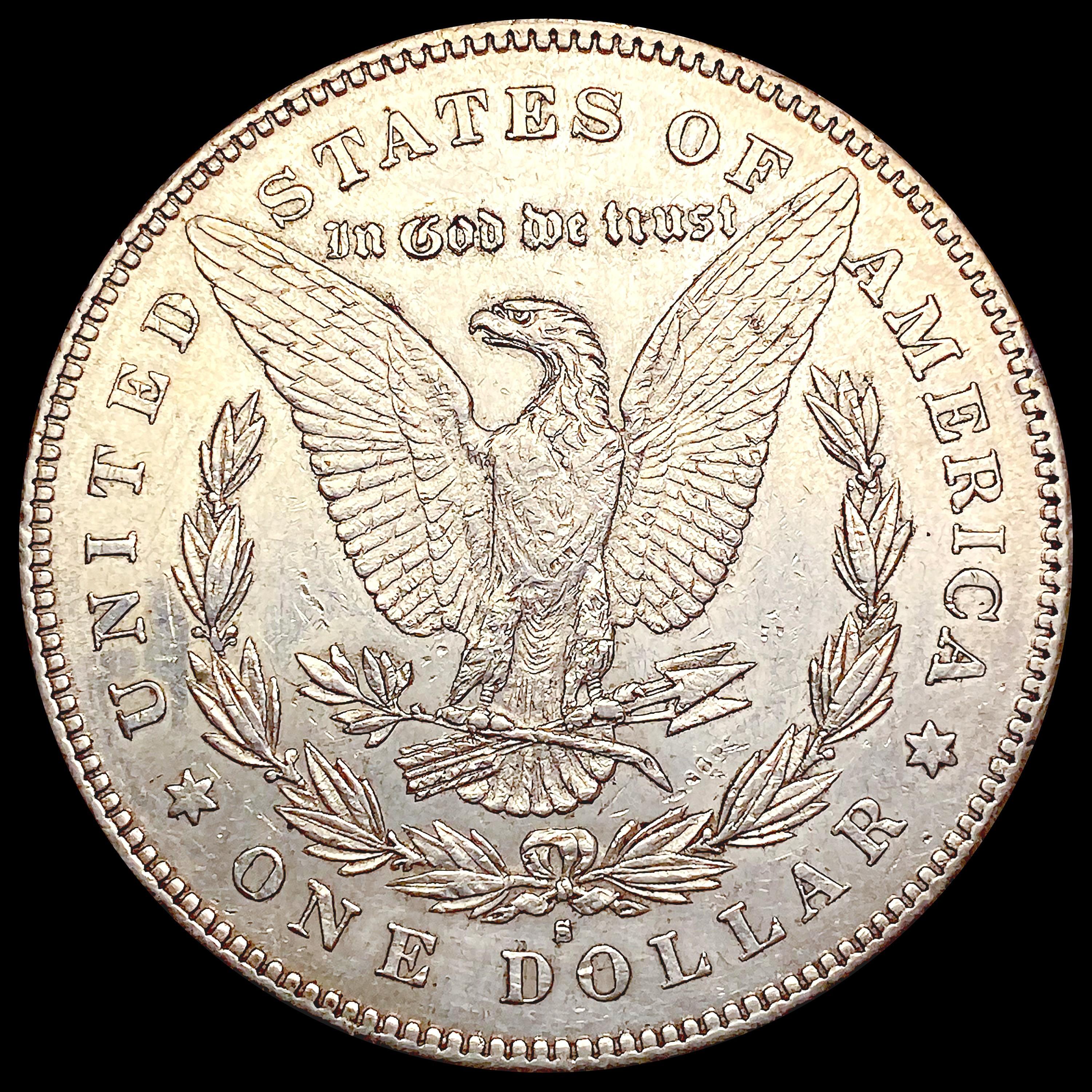 1879-S 7TF Rev 78 Morgan Silver Dollar CLOSELY UNC