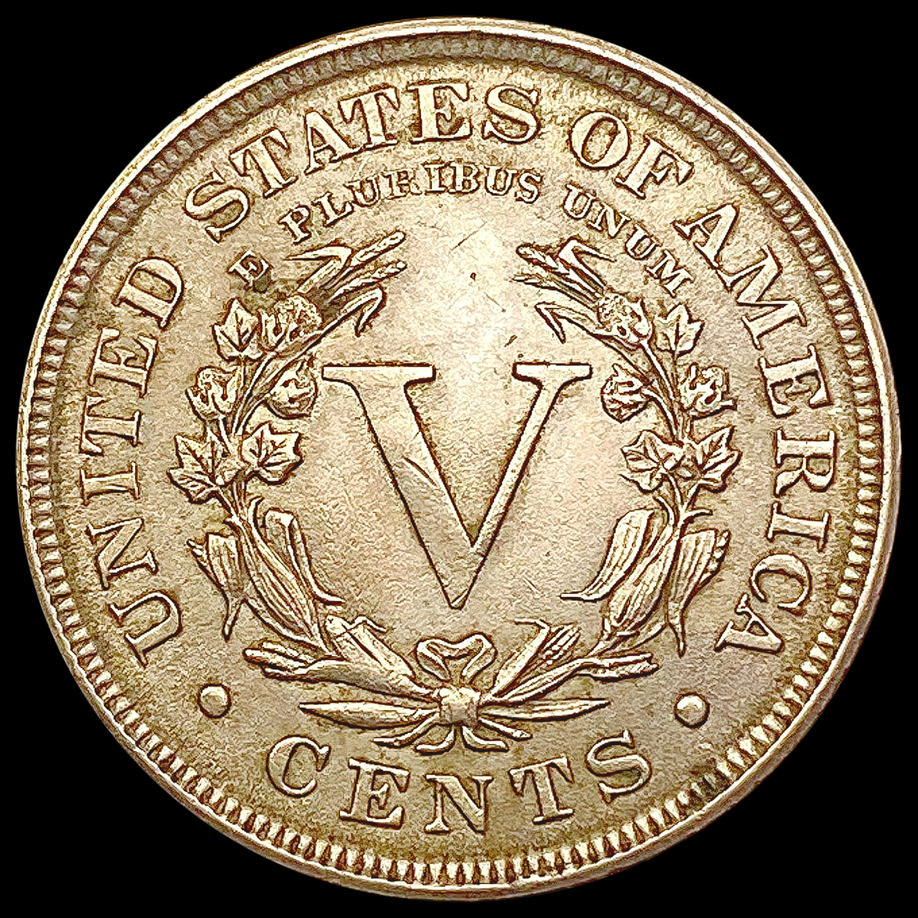 1891 Liberty Victory Nickel CHOICE AU