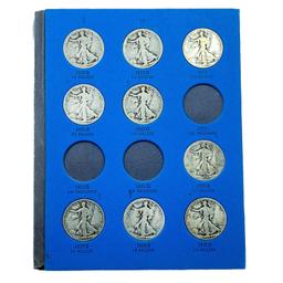 1916-1936 Liberty Standing Half Dollar Book (32 Co