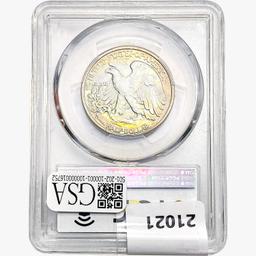 1947-D Walking Liberty Half Dollar PCGS MS63