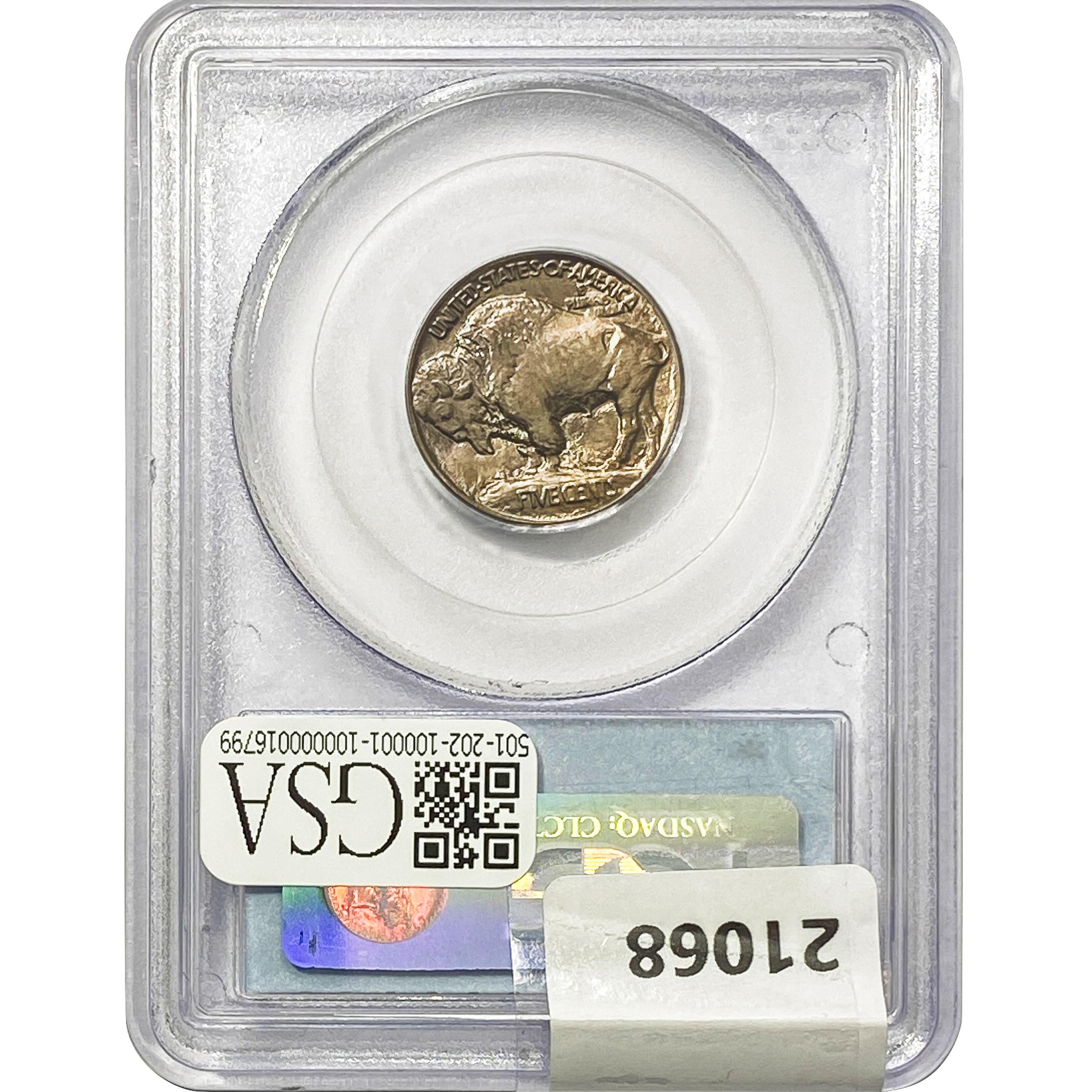 1913 CAC Buffalo Nickel PCGS MS66 Ty 1