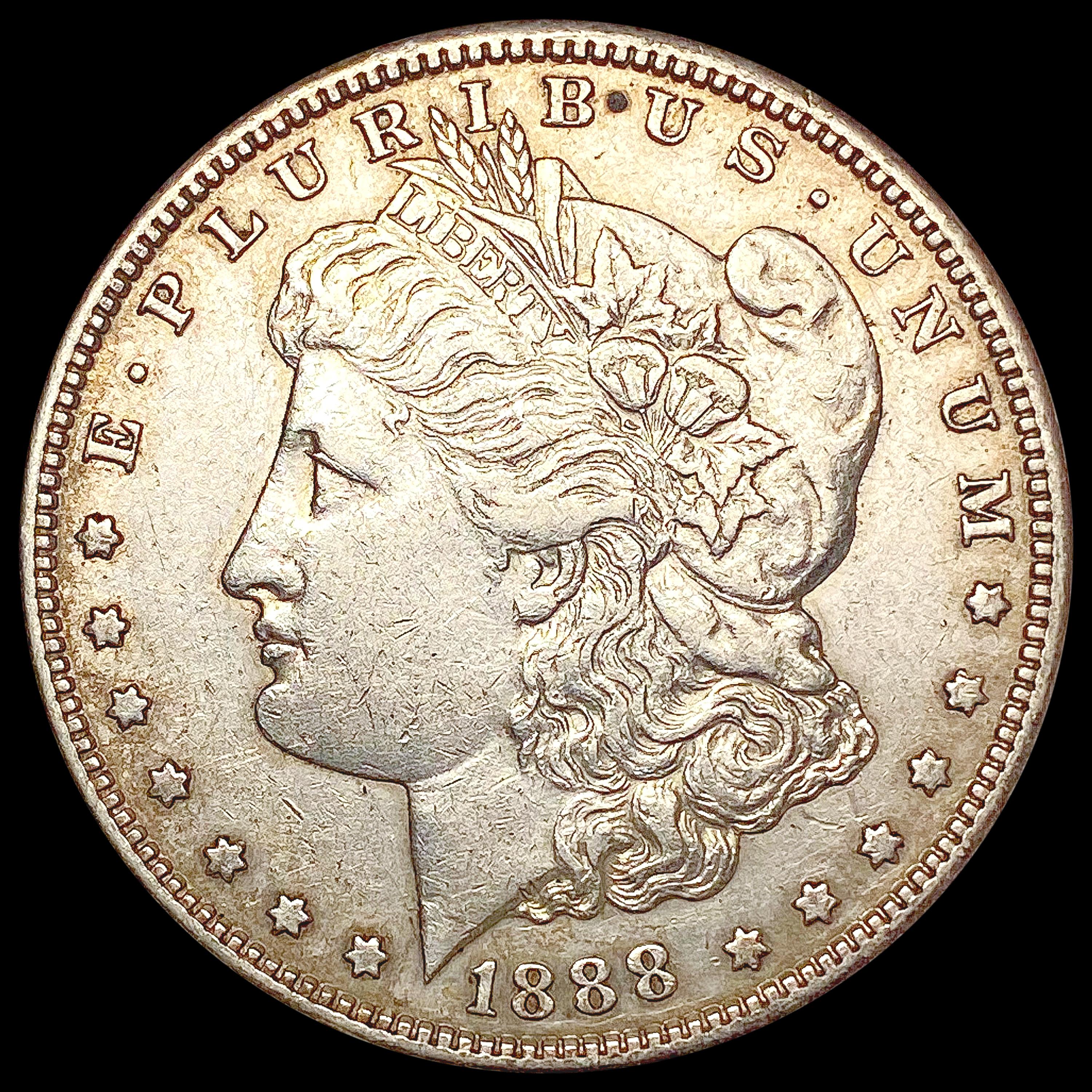 1888-S Morgan Silver Dollar CLOSELY UNCIRCULATED