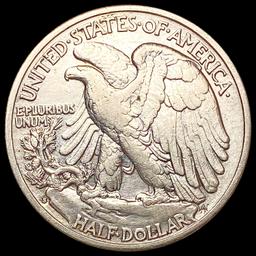 1934-S Walking Liberty Half Dollar CLOSELY UNCIRCU