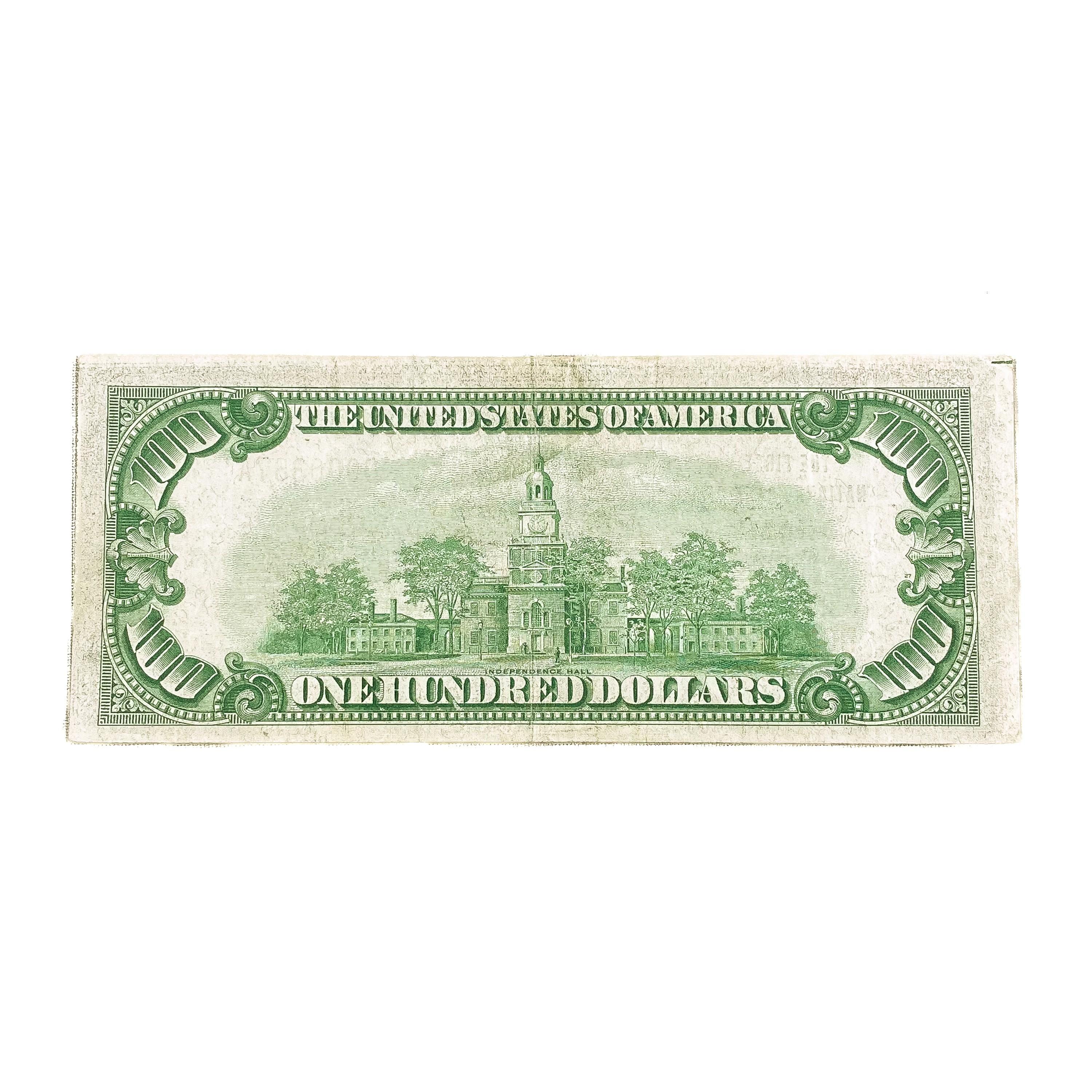 1929 $100 TFNB OF MIAMI, FL