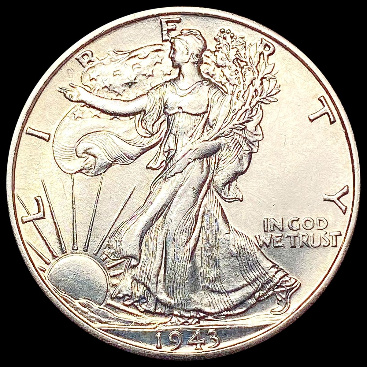 1943-D Walking Liberty Half Dollar UNCIRCULATED