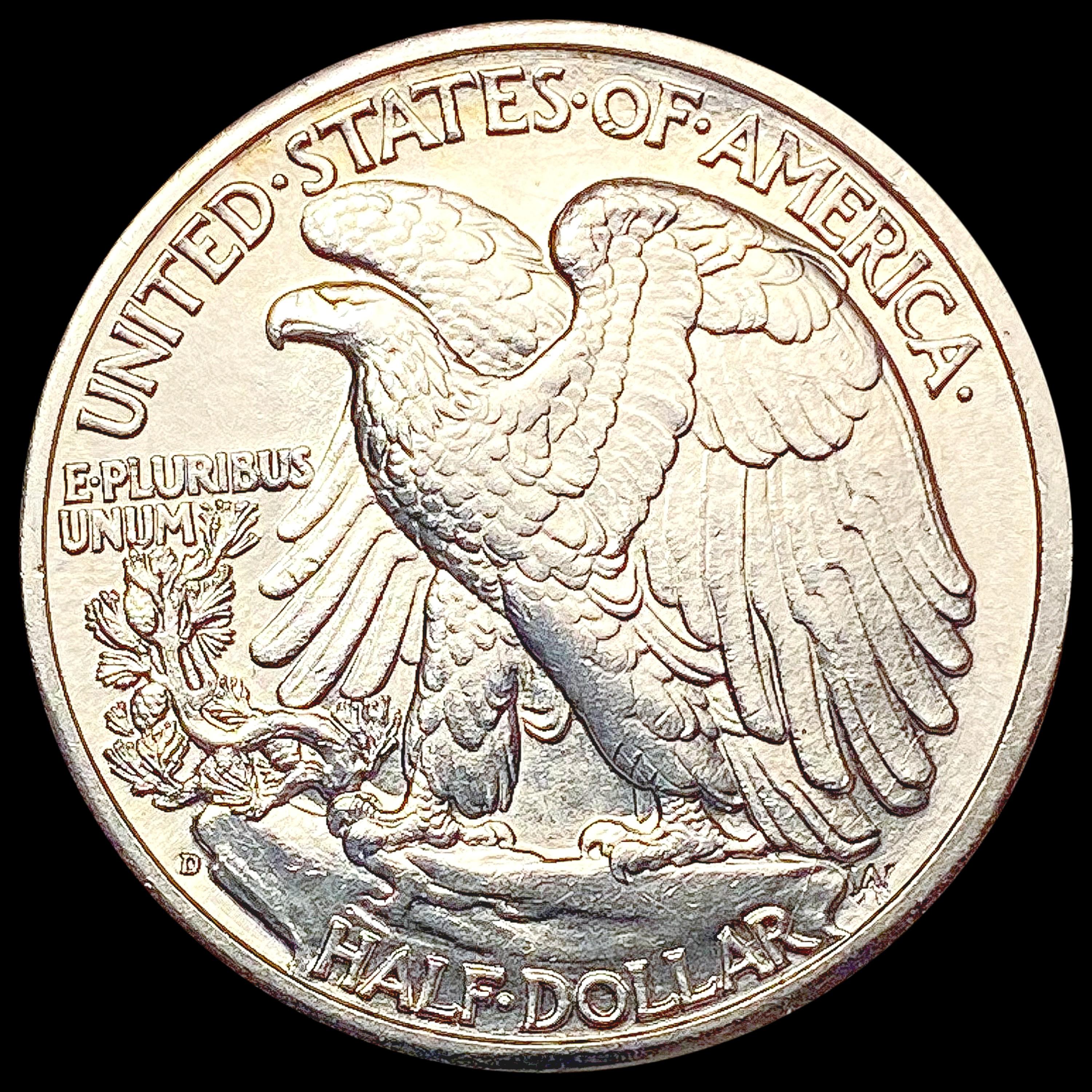 1943-D Walking Liberty Half Dollar UNCIRCULATED