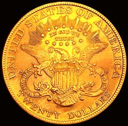 1892 $20 Gold Double Eagle UNCIRCULATED