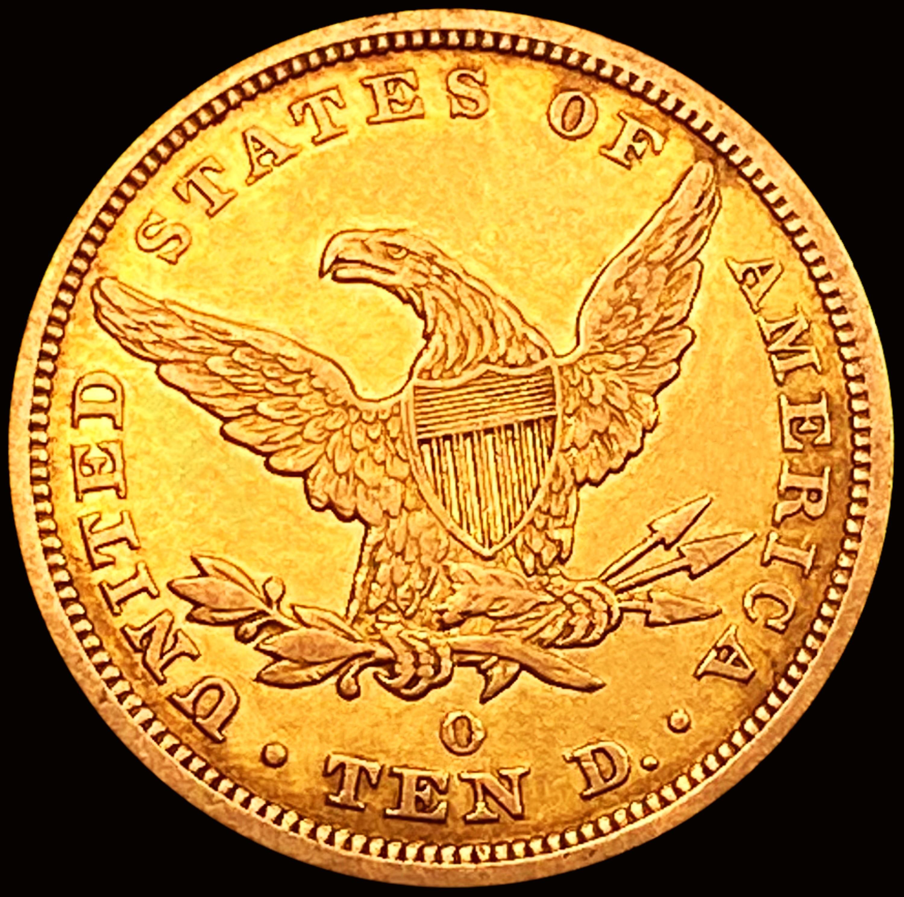 1843-O $10 Gold Eagle HIGH GRADE