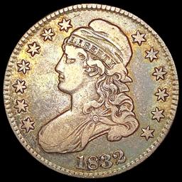 1832 Capped Bust Half Dollar NEARLY UNCIRCULATED