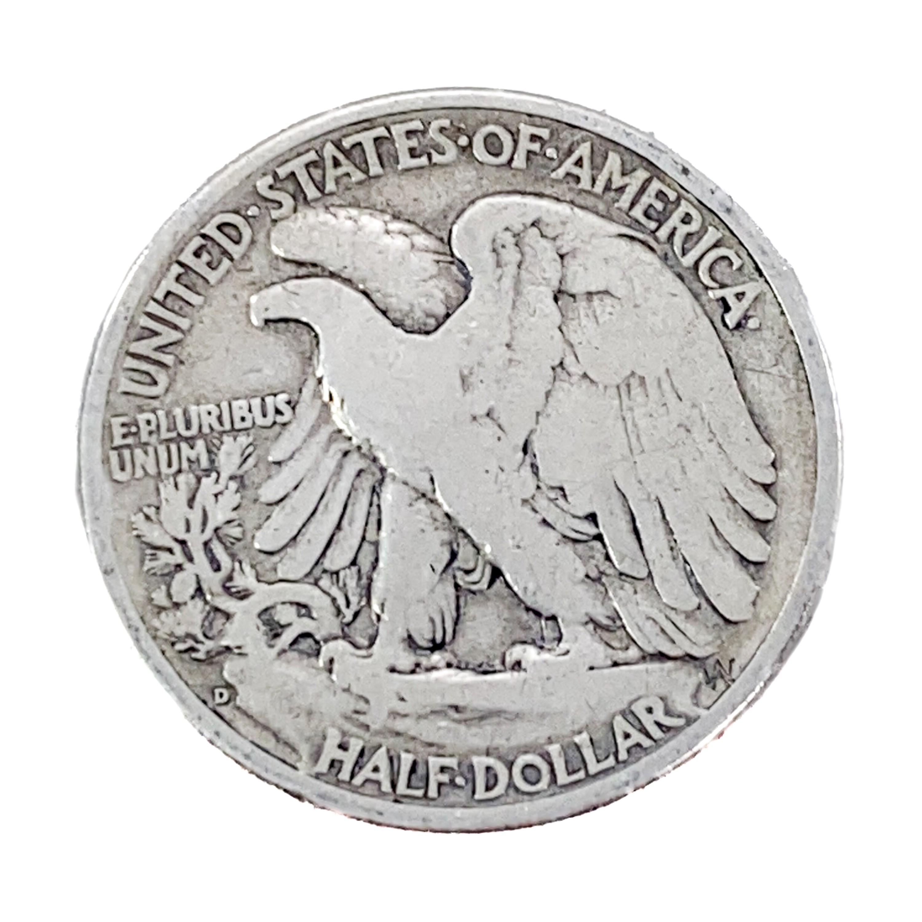 1938-D Roll of Walking Liberty Half Dollars [20 Co