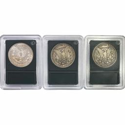 1883-S, 1886-S, 1892-S San Fransisco Morgan Silver