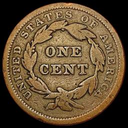 1841 Braided Hair Large Cent NICELY CIRCULATED