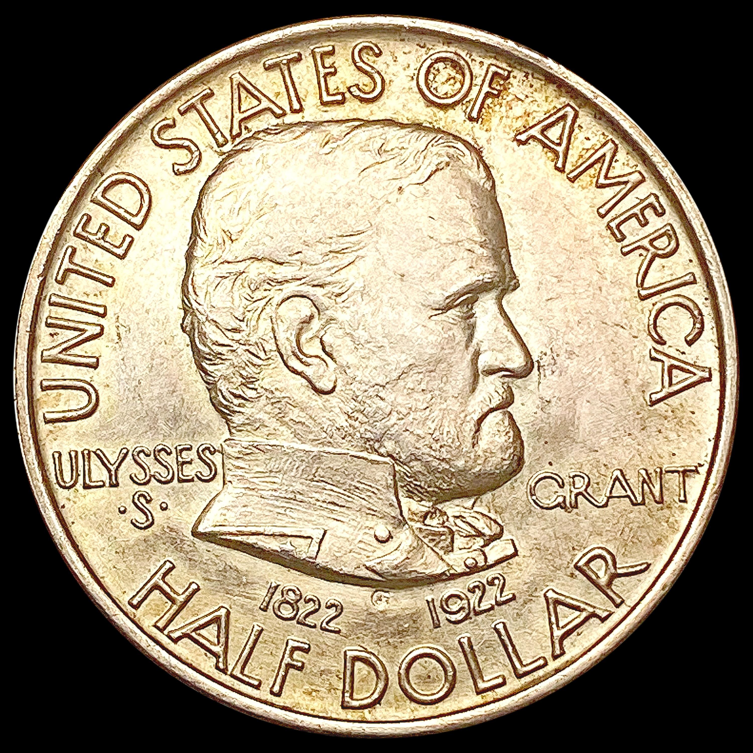 1922 Grant Half Dollar CLOSELY UNCIRCULATED