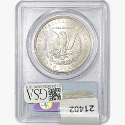 1884-CC Morgan Silver Dollar PCGS MS65