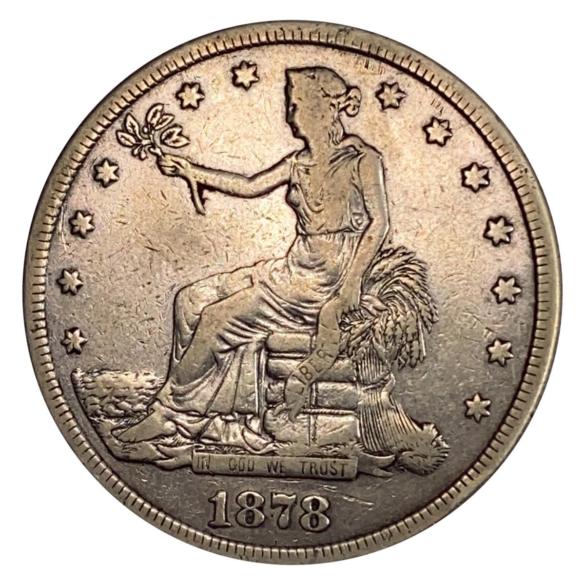 1878-S Silver Trade Dollar