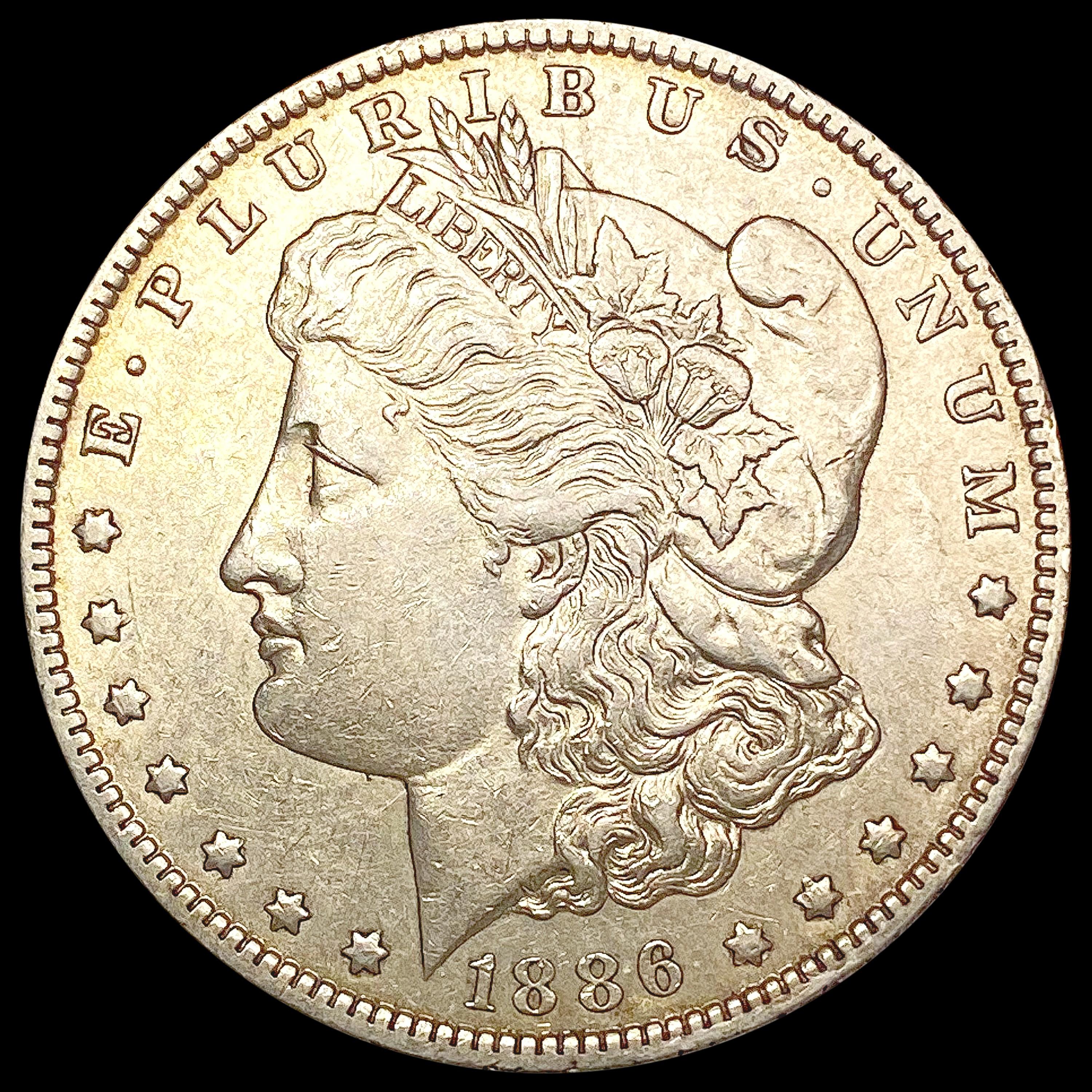 1886-O Morgan Silver Dollar CLOSELY UNCIRCULATED