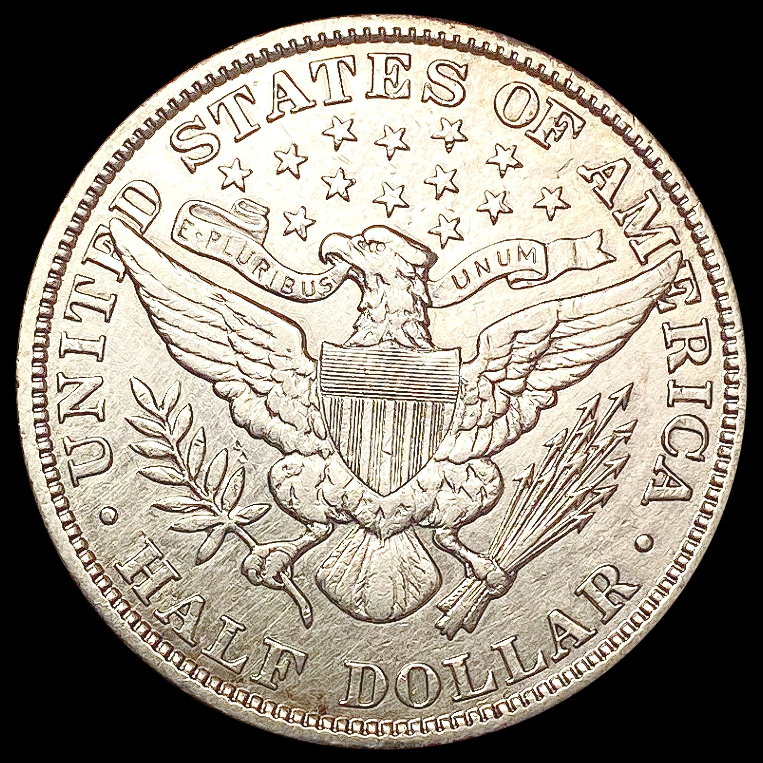 1905 Barber Half Dollar CLOSELY UNCIRCULATED