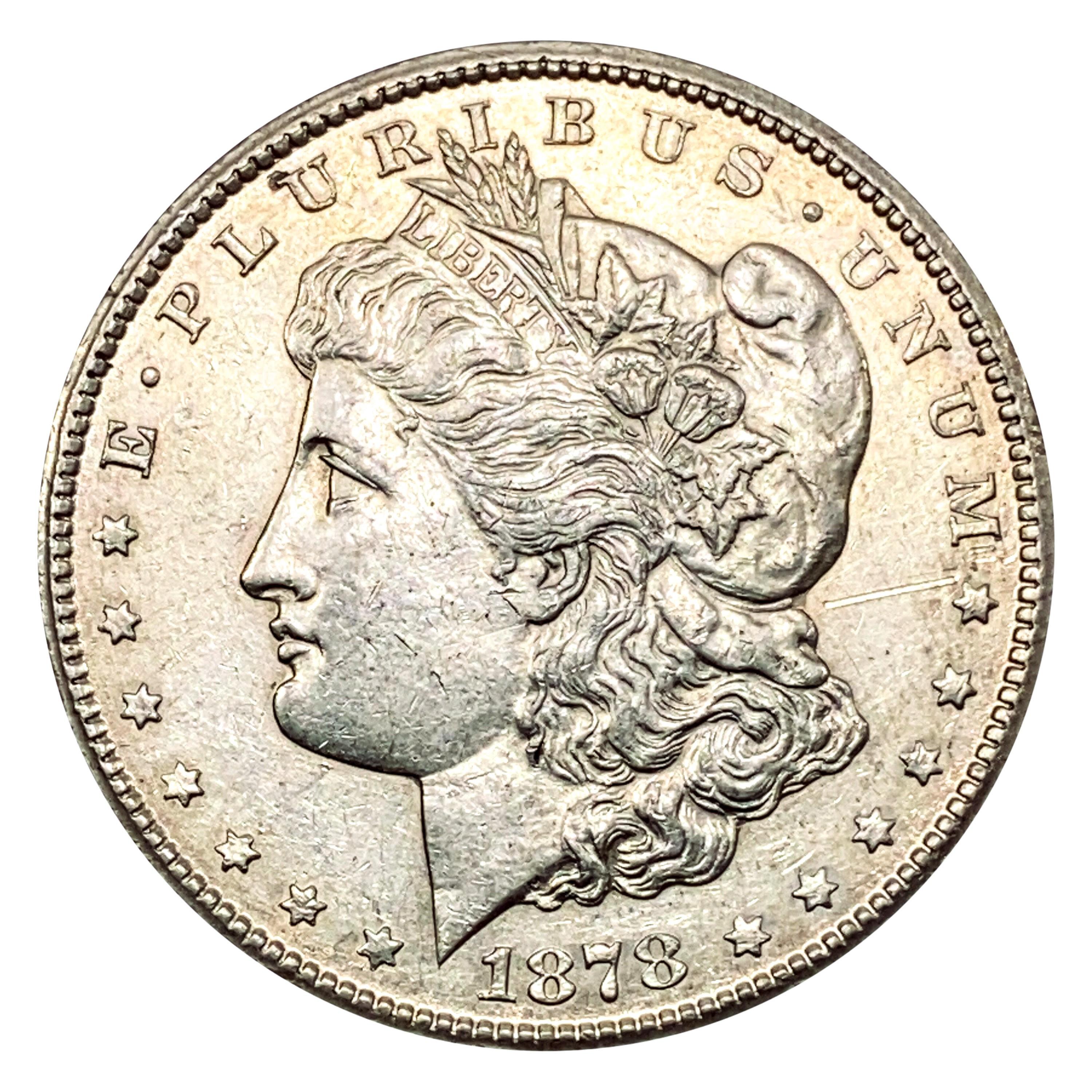 1878-CC Morgan Silver Dollar