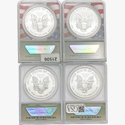 2021 [4] Silver Eagle ANACS MS70 FDI