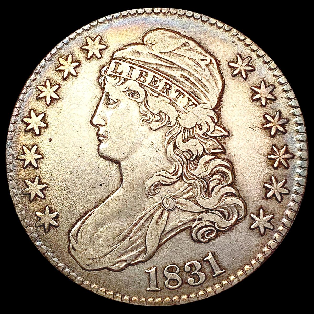 1831 Capped Bust Half Dollar LIGHTLY CIRCULATED