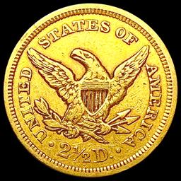 1851 $2.50 Gold Quarter Eagle NEARLY UNCIRCULATED