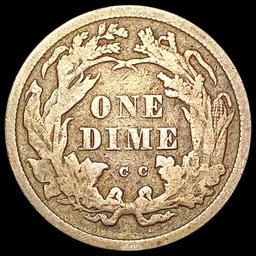 1875-CC Seated Liberty Dime LIGHTLY CIRCULATED