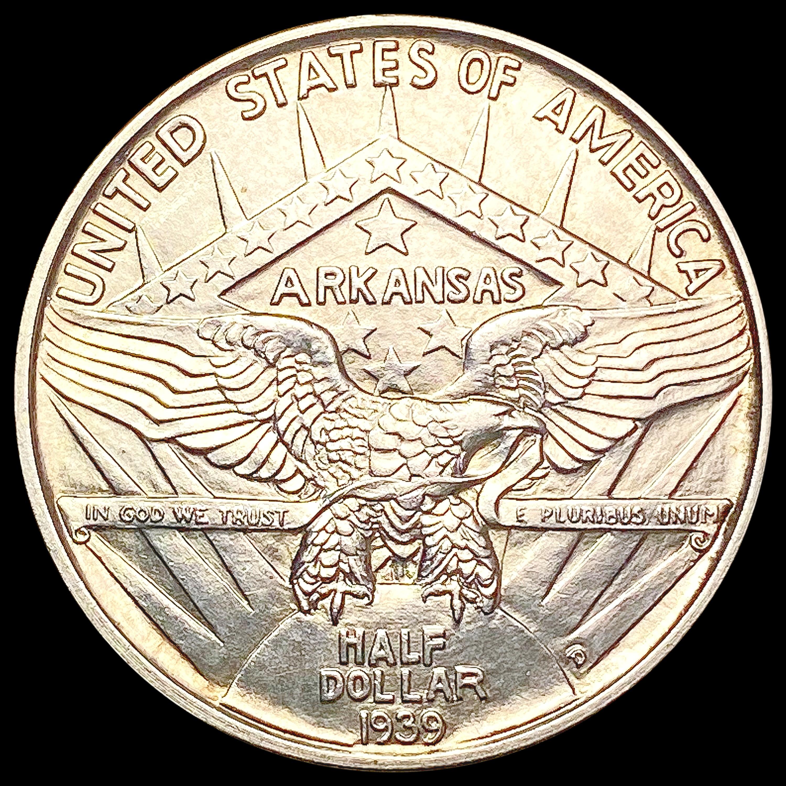 1939-D Arkansas Half Dollar UNCIRCULATED