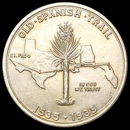 1935 Spanish Trail Half Dollar UNCIRCULATED