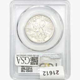 1935/34-D CAC Boone Half Dollar PCGS MS66