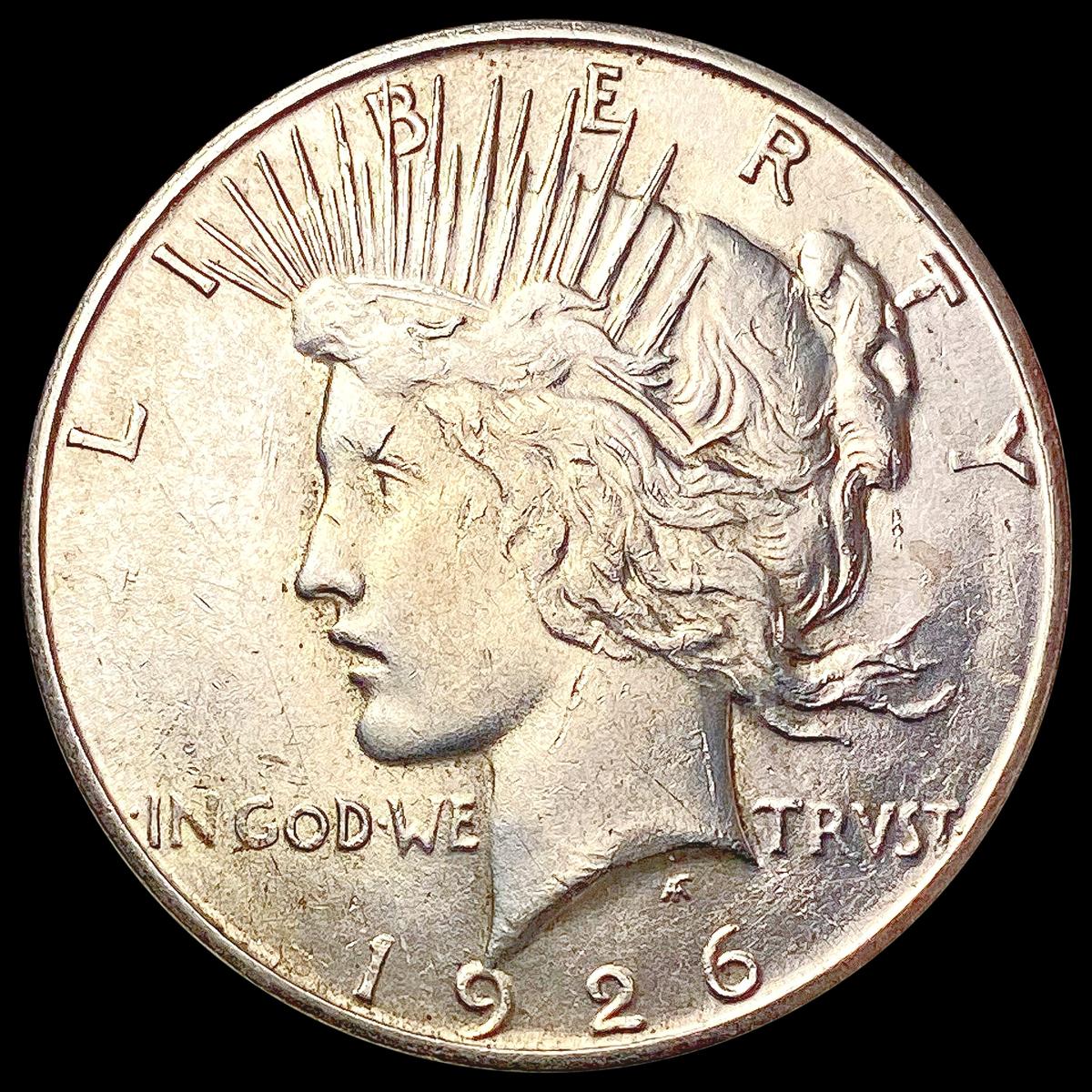 1926-S Silver Peace Dollar CLOSELY UNCIRCULATED