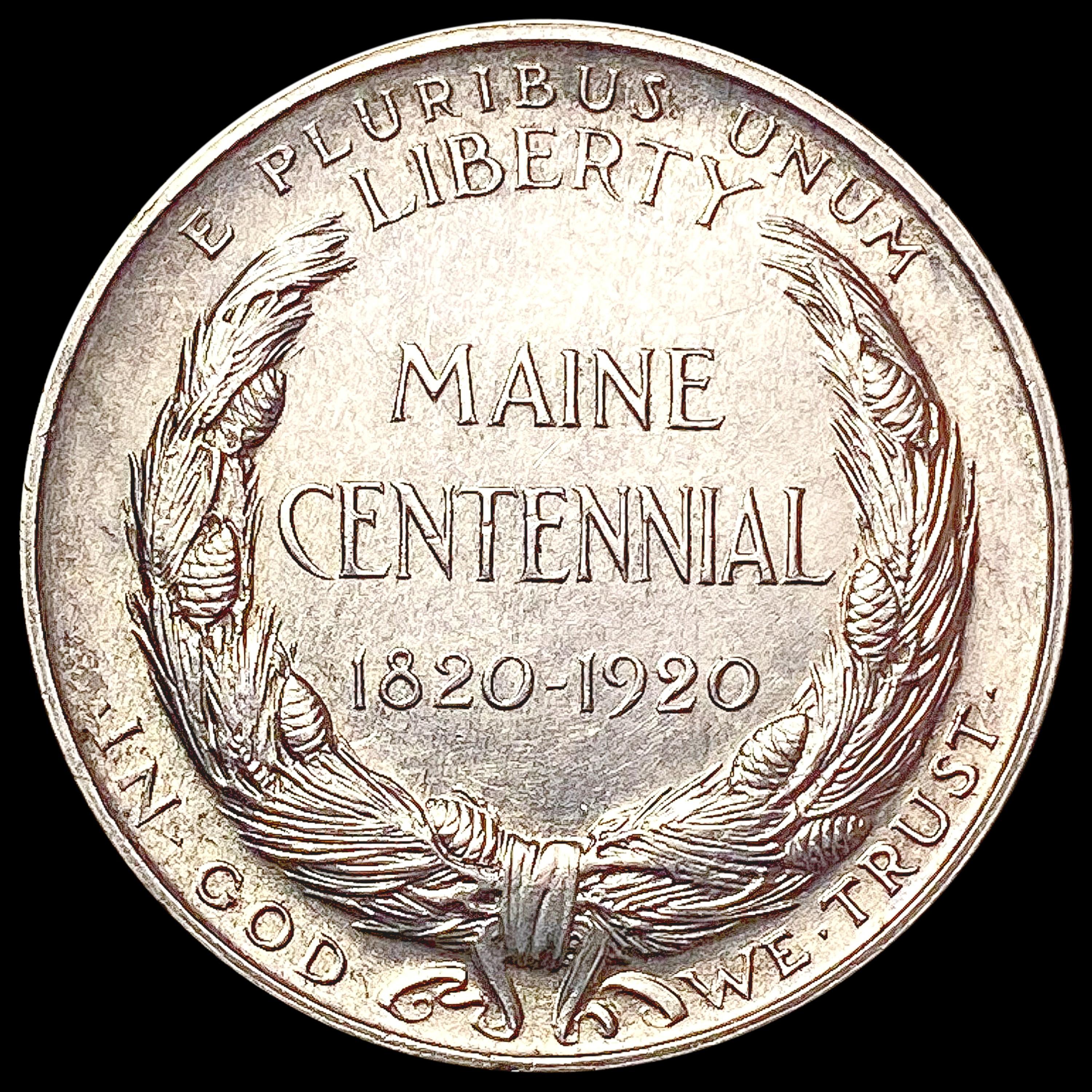 1920 Maine Half Dollar UNCIRCULATED