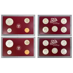 1999 Silver US Proof Sets [18 Coins]