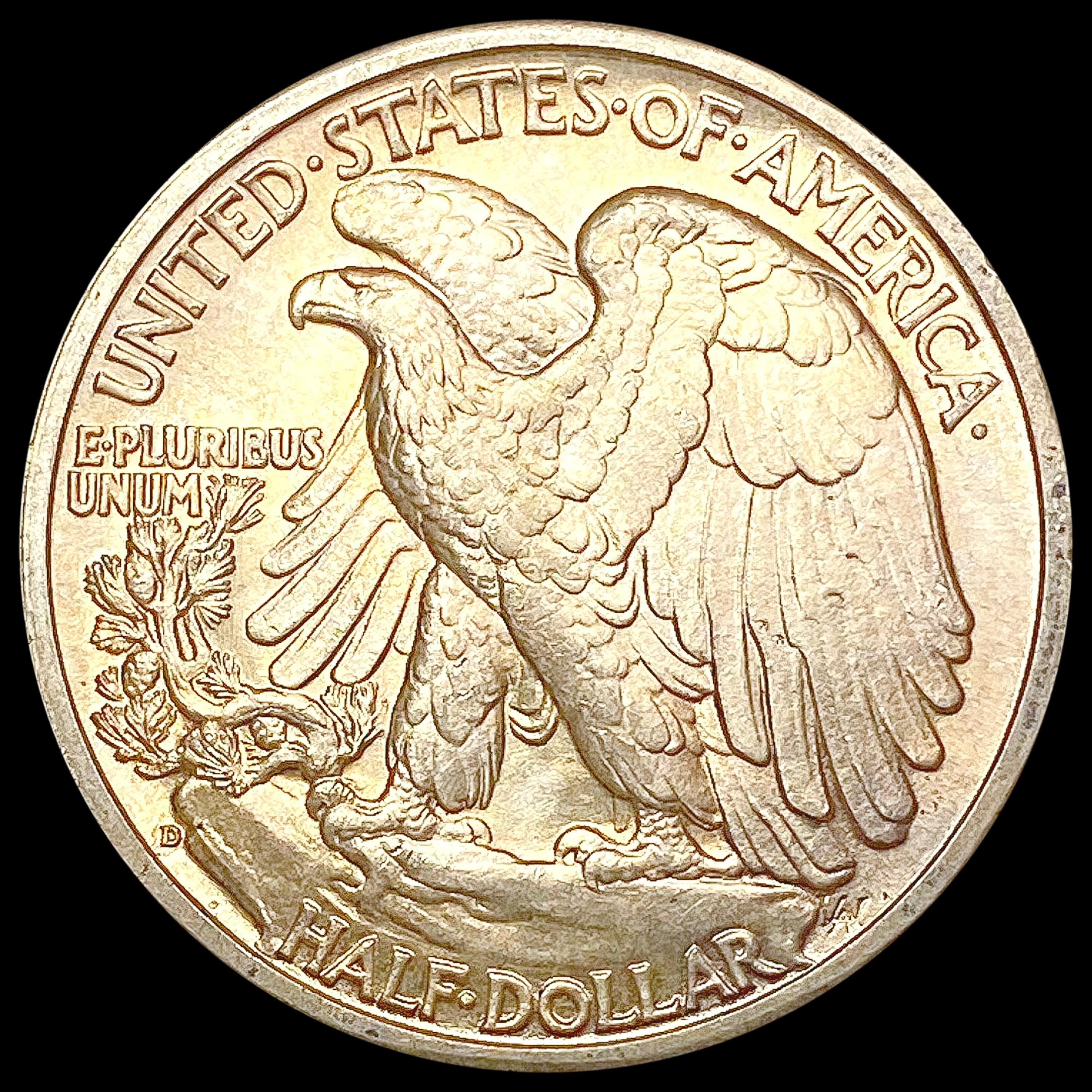 1943-D Walking Liberty Half Dollar UNCIRCULATED