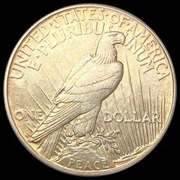 1921 Silver Peace Dollar CLOSELY UNCIRCULATED