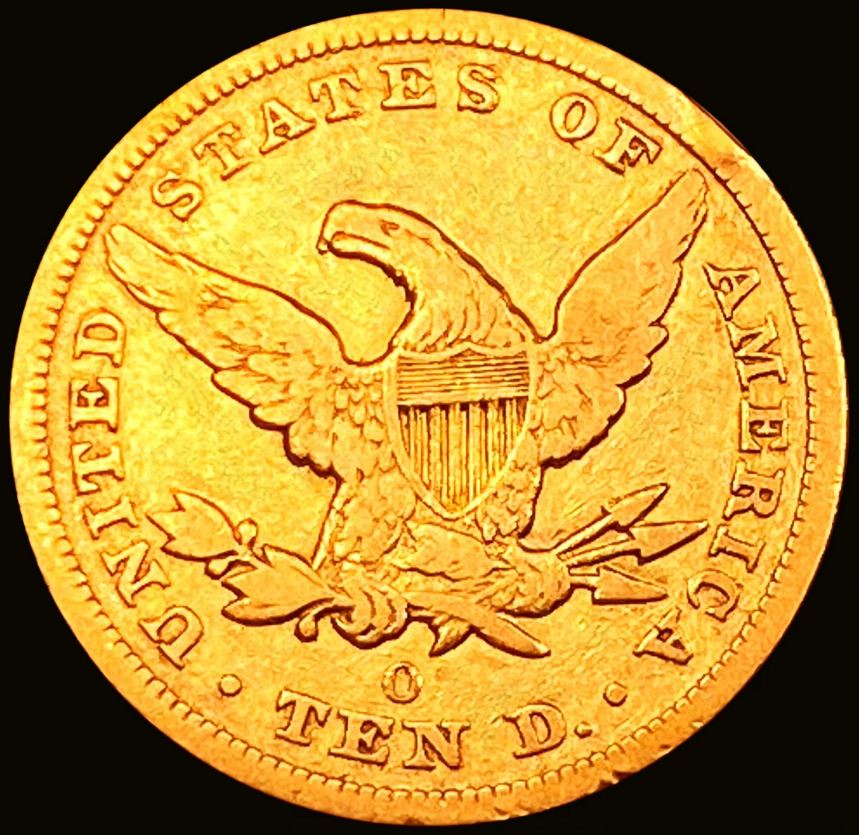 1850-O $10 Gold Eagle HIGH GRADE